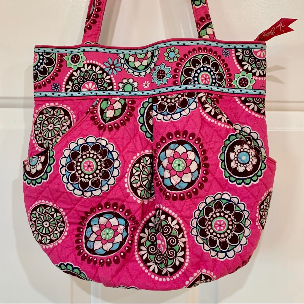Vera Bradley Shoulder Bag in Cupcakes Pink Retired